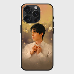 Чехол силиконовый для Apple iPhone 15 Pro матовый Ли Дон Ук 2521