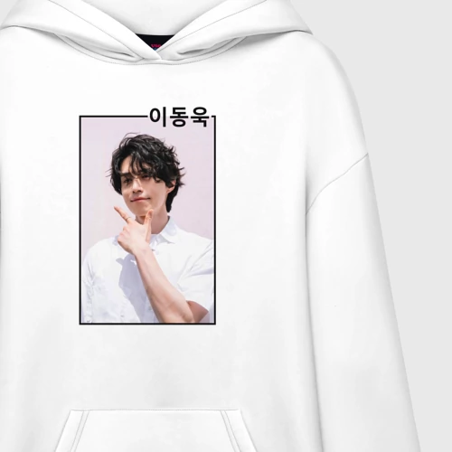 Худи SuperOversize хлопок Ли Дон Ук - фото 3