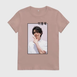 Женская футболка хлопок Ли Дон Ук