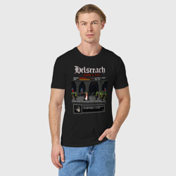 Мужская футболка хлопок Helsreach: blood & fire - фото 2