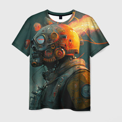 Атомпанк-стимпанк – Мужская футболка 3D с принтом купить со скидкой в -26%