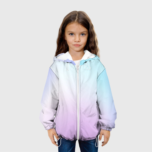 Детская куртка 3D Heart love, цвет белый - фото 4