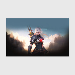 Бумага для упаковки 3D The Witcher girl art