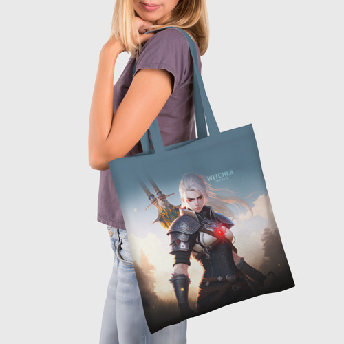 Шоппер 3D The Witcher girl art - фото 3