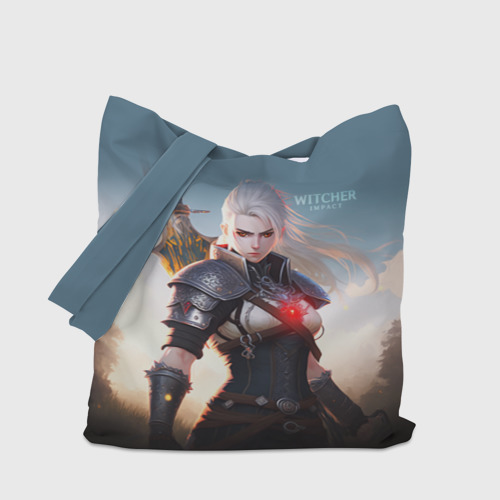 Шоппер 3D The Witcher girl art - фото 4