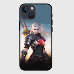 Чехол для iPhone 13 mini The Witcher girl art