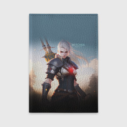 Обложка для автодокументов The Witcher girl art