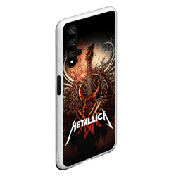 Чехол для Honor 20 Metallica гитара и логотип - фото 2