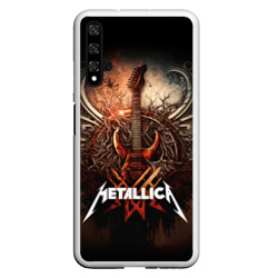 Чехол для Honor 20 Metallica гитара и логотип