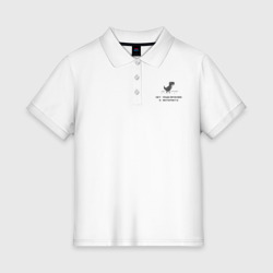 Женское поло хлопок Нет подключения к интернету