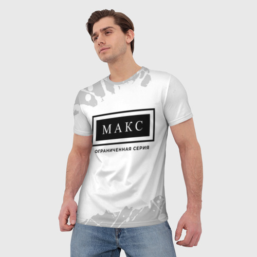 Мужская футболка 3D Макс: ограниченная серия, цвет 3D печать - фото 3