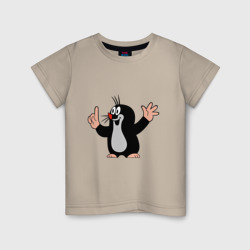 Детская футболка хлопок Чешский крот
