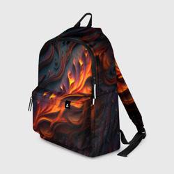 Рюкзак 3D Огненный орнамент с языками пламени
