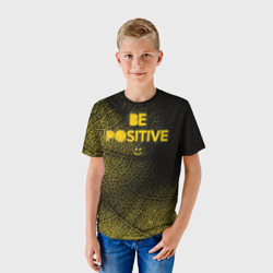 Детская футболка 3D Be positive - фото 2