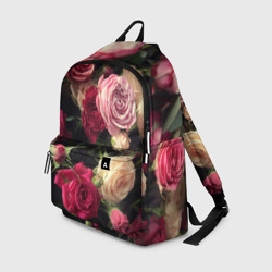 Рюкзак 3D Нежные кустовые розы