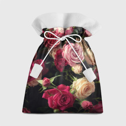 Подарочный 3D мешок Нежные кустовые розы