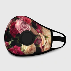 Маска из неопрена Нежные кустовые розы