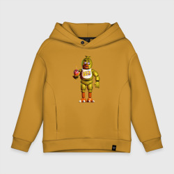 Детское худи Oversize хлопок Чика и Мистер Кекс