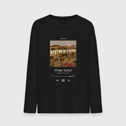 Мужской лонгслив хлопок System of a Down Chop Suey!