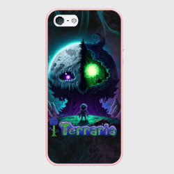 Чехол для iPhone 5/5S матовый Terraria monster