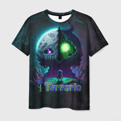 Мужская футболка 3D Terraria monster