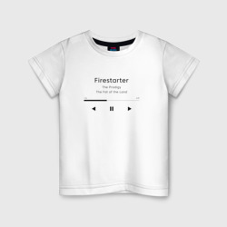 Детская футболка хлопок Firestarter The Prodigy