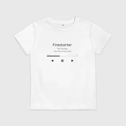 Детская футболка хлопок Firestarter The Prodigy