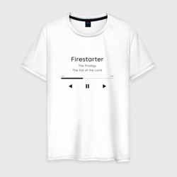 Firestarter The Prodigy – Мужская футболка хлопок с принтом купить со скидкой в -20%