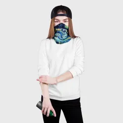 Бандана-труба 3D Винсент ван Гог, звездная ночь - фото 2