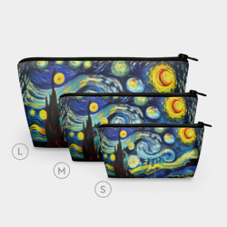 Косметичка 3D Винсент ван Гог, звездная ночь - фото 2
