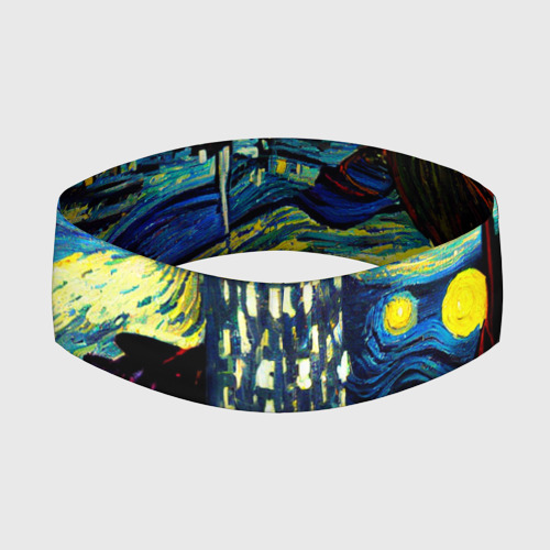 Повязка на голову 3D Винсент ван Гог, звездная ночь - фото 2