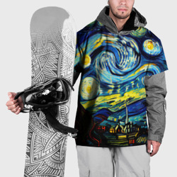 Накидка на куртку 3D Винсент ван Гог, звездная ночь