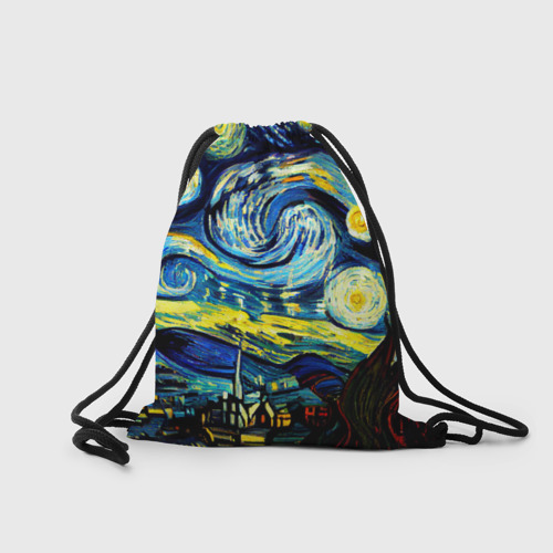 Рюкзак-мешок 3D Винсент ван Гог, звездная ночь - фото 2