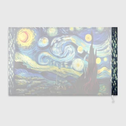 Флаг 3D Винсент ван Гог, звездная ночь - фото 2