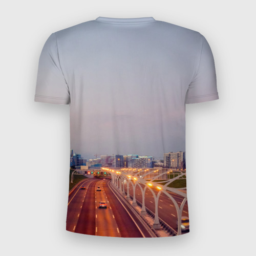 Мужская футболка 3D Slim Санкт-Петербург: Васильевский остров, цвет 3D печать - фото 2