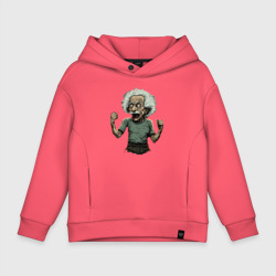 Детское худи Oversize хлопок Эйнштейн в гневе