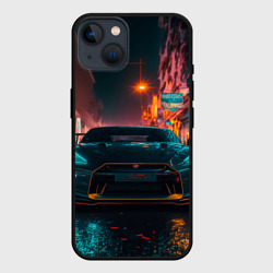 Чехол для iPhone 14 GTR в ночном городе