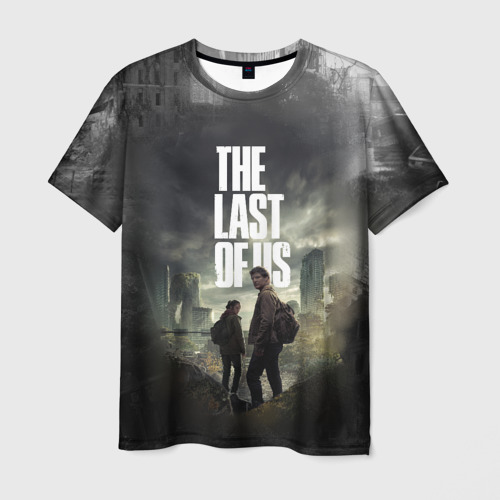 Мужская футболка с принтом TV series The Last of us, вид спереди №1