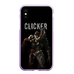 Чехол для iPhone XS Max матовый Clicker