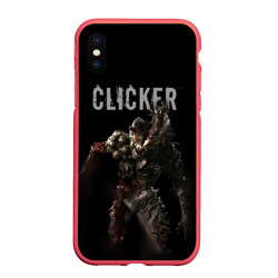 Чехол для iPhone XS Max матовый Clicker