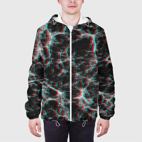 Мужская куртка 3D Сеть нейронов, цвет 3D печать - фото 4