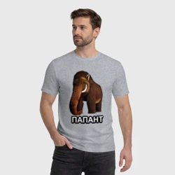 Мужская футболка хлопок мамонт  папант - фото 2