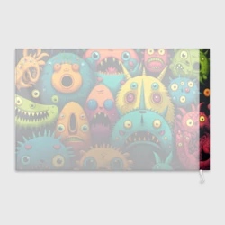 Флаг 3D Монстры в темноте - фото 2