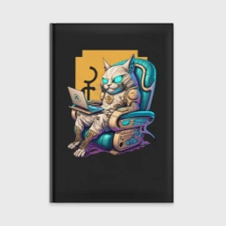 Ежедневник Кот геймер в кресле