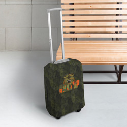 Чехол для чемодана 3D Виктор камуфляж - фото 2