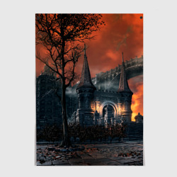 Постер Bloodborne пейзаж