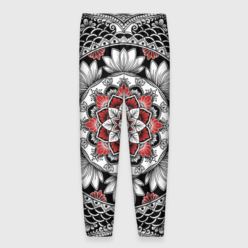 Мужские брюки 3D Мандала: цветочный узор, цвет 3D печать - фото 2