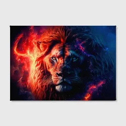 Холст прямоугольный Звездный лев - фото 2