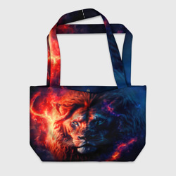 Пляжная сумка 3D Звездный лев