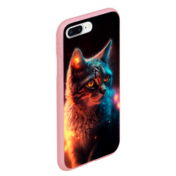 Чехол для iPhone 7Plus/8 Plus матовый Кот и волшебство - фото 2